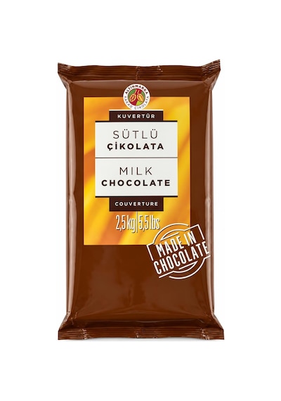 Altınmarka Sütlü Kuvertür Çikolata 2,5 Kg