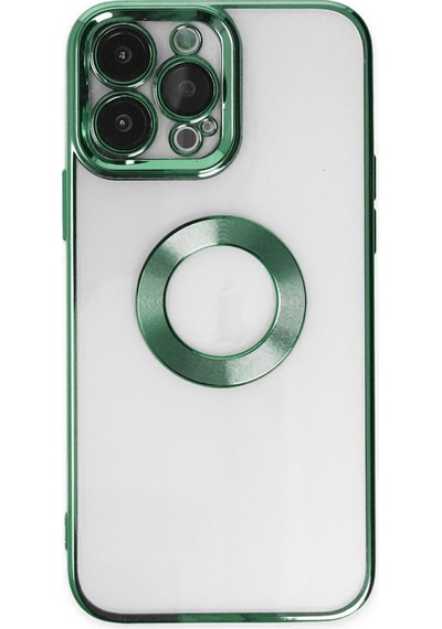 Apple Uyumlu iPhone 13 Pro Kılıf Hole Lazer Silikon Kapak