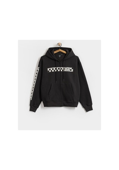 Vans Vans Racing Full Zip Erkek Sweatshirt Vn000wt2blk1 Siyah