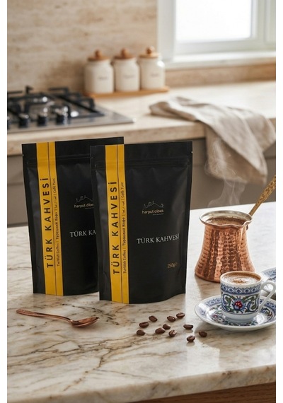 Türk Kahvesi 250 Gr 2 Li Paket Toplam 500 Gr Öğütülmüş Kahve Geleneksel