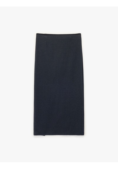 Koton Metal Düğmeli Slim Fit Asimetrik Yırtmaçlı Çizgili Midi Etek Lacivert Çizgili 6wak10183ek Lacivert Çizgili Koton Metal Düğmeli Slim Fit Asimetrik Yırtmaçlı Çizgili Midi Etek Lacivert Çizgili 6wak10183ek Lacivert Çizgili