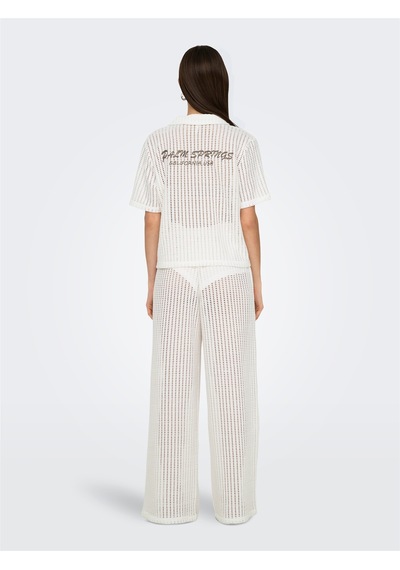 Onlfreya Straıght Pant Jrs Kadın Beyaz Pantolon - 15349329 Beyaz