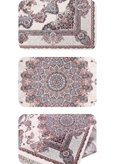 Nexus Halı Louvre 38562 Krem Retro Klasik Desen Halı 160x230 Ölçü Krem