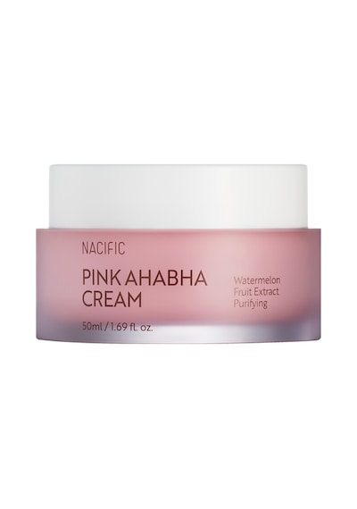 NACIFIC Pink AHA BHA Cream 50 ml , Peeling Etkili Aydınlatıcı Nemlendirici , Gözenek ve Doku Dengeleyici