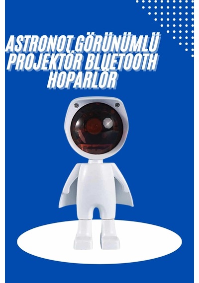 Astronot Işık Projektörü Gökkuşağı Projeksiyon Gece Lambası Hediyelik Çok Renkli 90524887
