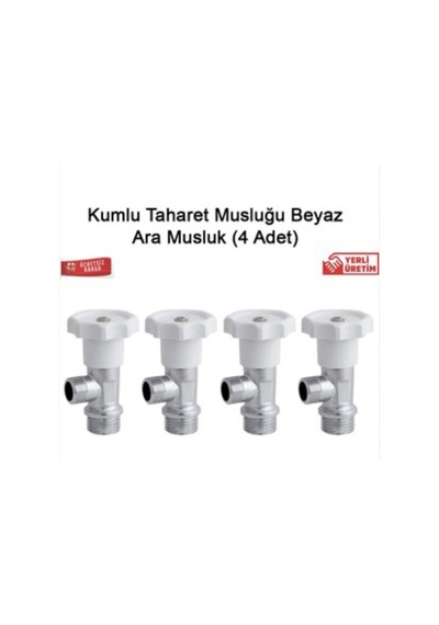 Yonca Taharet Musluğu 4 Adet Lüx Çok Renkli