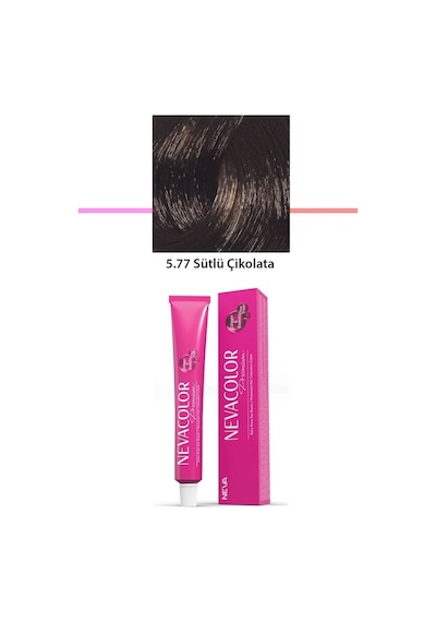 Premium 5.77 Sütlü Çikolata - Kalıcı Saç Boyası 50 G Tüp