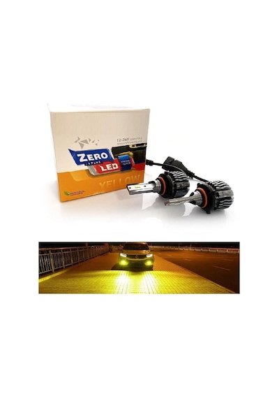Photon Zero HB4 9006 Led Xenon Sarı Işık Fansız Led