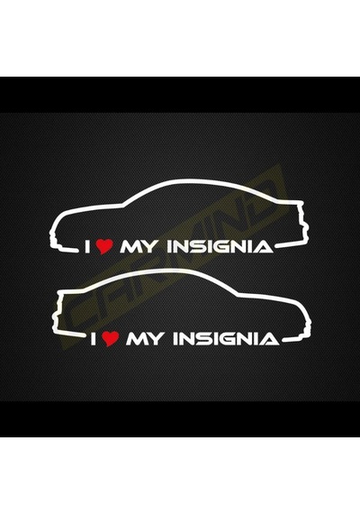 I Love My Insignia Sticker