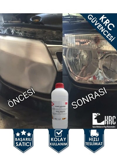 Krcdijital Krc Kloroform Araba Far Temizleme Sıvısı Ve Temizleme Solüsyonu Kloroform Uyumlu 1 L - 5 Adet Krcnm195 Diğer