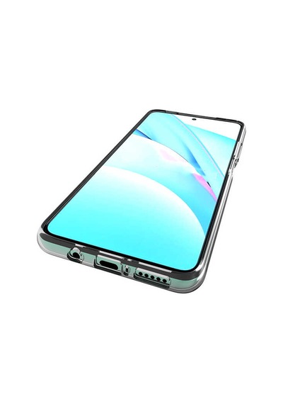Xiaomi Redmi Note 9 Pro 5g Kılıf Zore Süper Silikon Kapak Renksiz