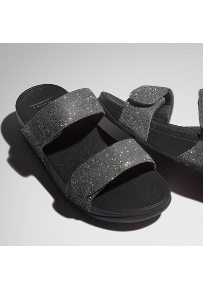 Roncato 054 Pewter Terlik Kadın Diğer Fz9-054 /a94 Fitflop Lulu Adjustable Shimmerlux Slides Pembe