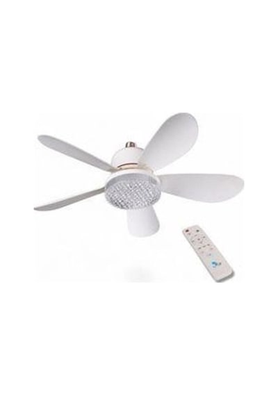 Rbr Tavan Vantilatörlü Led Ampul Kristal Fan Led Ampul 3 Renk