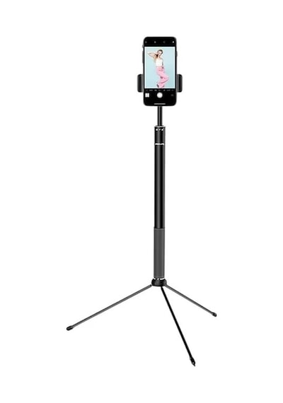 2ın1 Tripod Standlı Selfie Çekim Işıklı Telefon Tutucu - Makyaj Işığı Dlk3621n/93