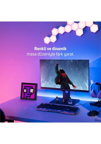 Divoom Ditoo Pro Mavi Bluetooth Hoparlör + Pixoo Led Ekran Seti