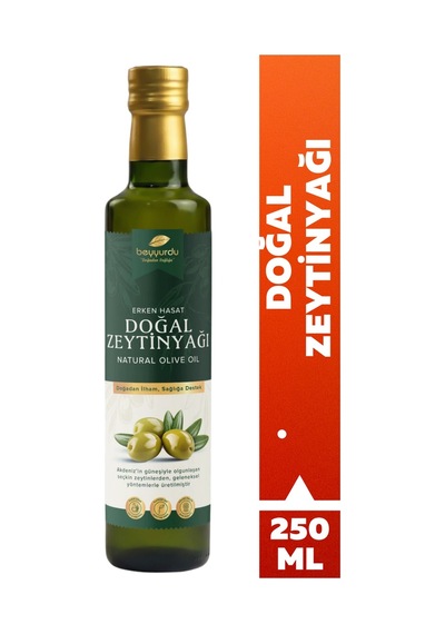 Beyyurdu  Doğal Zeytinyağı Beyyurdu Erken Hasat Natürel Sızma Zeytinyağı 250 ML