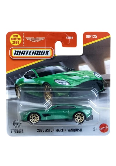Matchbox - 2025 Aston Martin Vanquish - Yeşil - Jhn46 1/64