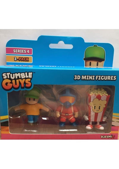 Stumble Guys Seri 4 3'lü Mini Figür Mr.stumble