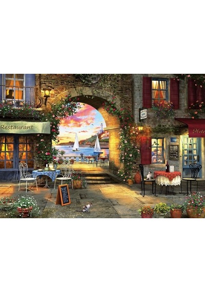 Art Puzzle Sahil Restauranı 1000 Parça Puzzle