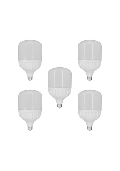 Chn 5'li Paket 40w Büyük Boy 6500k Beyaz Işık E27 Led Tasarruflu Ampül