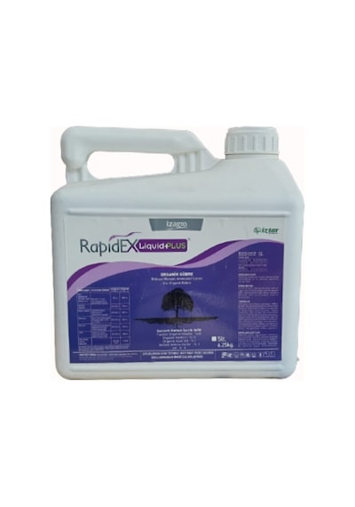 Rapidex Liquid 5L (Hümik Asit) Organik Sıvı Köklendirici Gübre