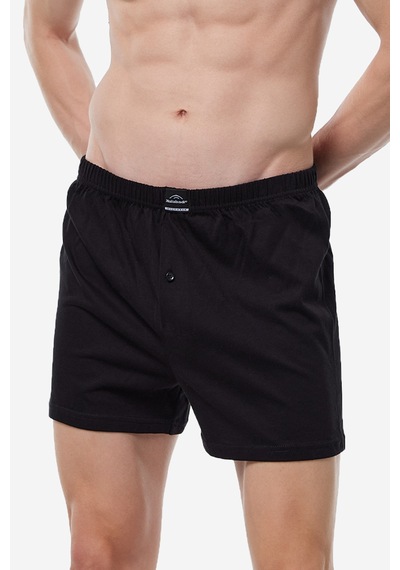Malabadi Erkek Siyah Premium Collection Geniş Kalıp Modal Büyük Beden Boxer 254