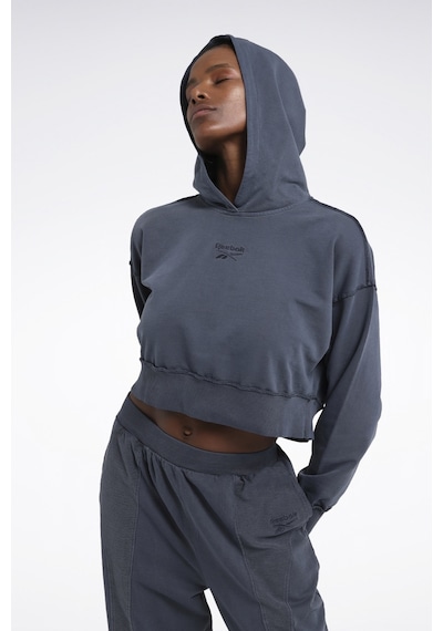 Reebok Belında Hoodıe Mavi Kadın Sweatshirt 000000000101908325