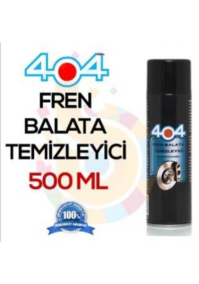 404 Balata Spreyi Fren Balata Genel Temizleme Sprey 500 Ml