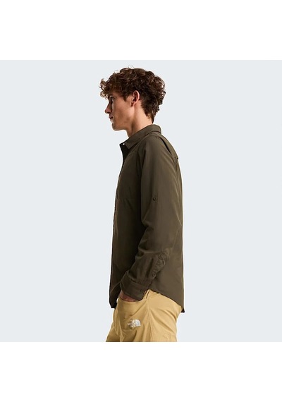 The North Face M Sequoıa Ls Shırt Erkek Gömlek Nf0a8fu521l1 Nf0a8fu521l1 Yeş Yeşil