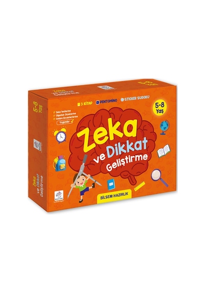 5-8 Yaş Zeka ve Dikkat Geliştirme Seti