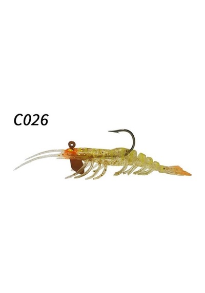 Osaka Caridina Shrimp 5Cm 3.5Gr Yumuşak Silikon Karides