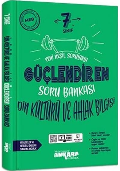 7. Sınıf Din Kültürü ve Ahlak Bilgisi Güçlendiren Soru Bankası -  Ankara Yayıncılık