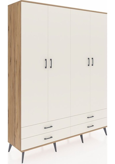 Hyperion Gardrop 6 Raflı 4 Çekmeceli 2 Askılı 176x44x221 Çam-aytaşı Aytaşı Hyperion Gardrop 6 Raflı 4 Çekmeceli 2 Askılı 176x44x221 Çam-aytaşı Aytaşı