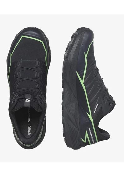 Salomon Thundercross Gtx L472790 Erkek Outdoor Ayakkabı - Siyah-yeşil-siyah-yeşil Siyah - Yeşil