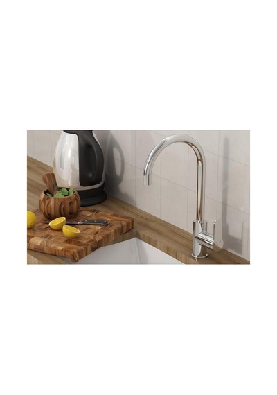 Luna Lavabo Bataryası Kuğu Borulu 102108953 krom