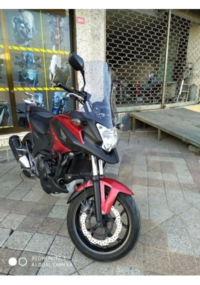 Zeus Motor 2012-2015 Honda Nc 750 X Uyumlu Uzun Ön Cam Açık Füme