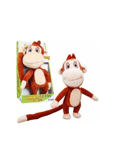 Kukuli Müzikli Peluş Maymun Oyuncak 40 Cm Kukuli Peluş Oyuncak