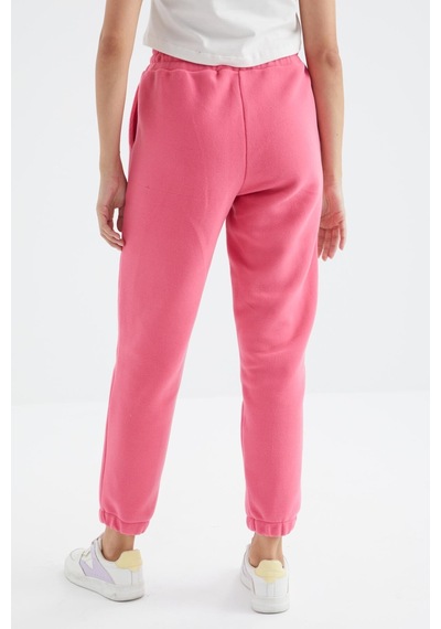 Tommy Life Şeker Pembe Yüksek Bel Basic Bağcıklı Jogger Polar Kadın Eşofman Alt - 94622 Şeker Pembe Tommy Life Şeker Pembe Yüksek Bel Basic Bağcıklı Jogger Polar Kadın Eşofman Alt - 94622 Şeker Pembe