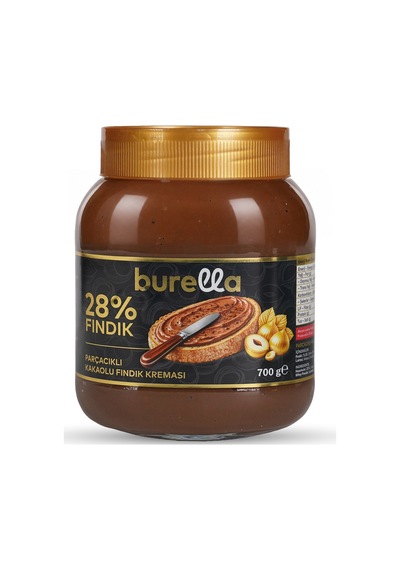 %28 Fındık Parçacıklı Kakaolu Krema 700 Gr