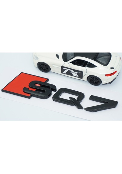 Dk Tuning Sq7 Siyah Abs 3m 3d Bagaj Logo Audi İle Uyumlu