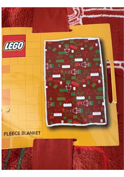 Lego 5008992 Sherpa-backed Throw Battaniye Çok Renkli