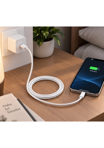 Flayse Type-c To Lightning Şarj Kablosu 20w Güçlü Hızlı Şarj Ve Veri