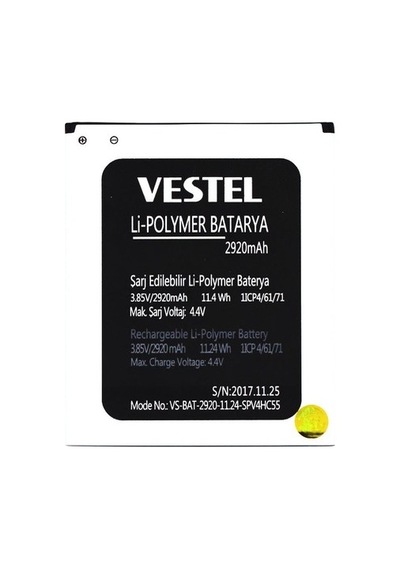 Vestel Uyumlu Venüs V3 5530 Batarya Pil 2920Mah