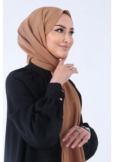 Harem Scarf Brisa Vual Şal - Fındık - Fındık