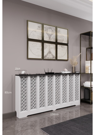 Petek Kaplama Modern Radyatör Kapatma Ünitesi Ön Panel Mdf Tasarım İç Ölçü 156 Cm Dış Ölçü 160 Cm Petek 156 Beyaz Üstü Siyah D4 Petek Kaplama Modern Radyatör Kapatma Ünitesi Ön Panel Mdf Tasarım İç Ölçü 156 Cm Dış Ölçü 160 Cm Petek 156 Beyaz Üstü Siyah D4