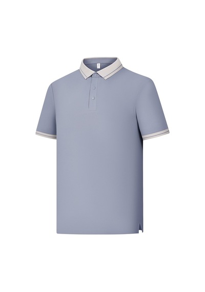 New Performance Premium Polo T-shirt %87 Naylon %13 Spandex Grimsi Mavi