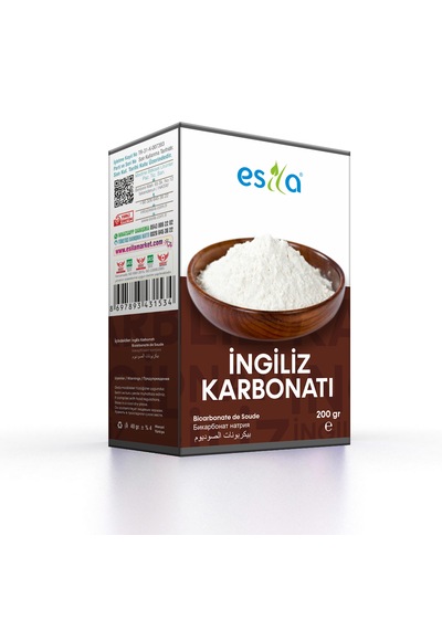 Esila Saf İngiliz Karbonatı 200 Gr. Sodyum Bikarbonat
