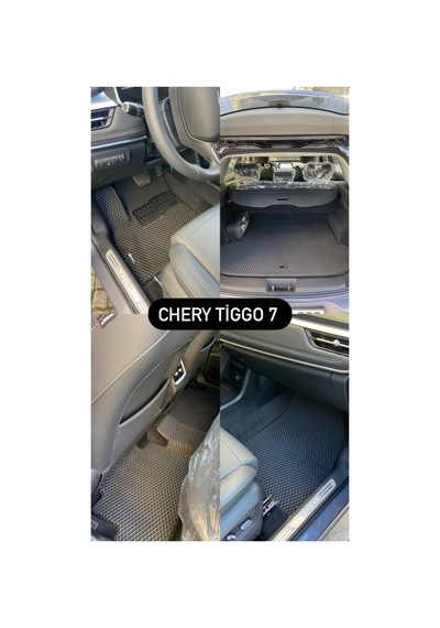 Chery Tiggo 7 Akıllı Eva Oto Paspas Bagaj Havuzu Ve Metal Topukluk
