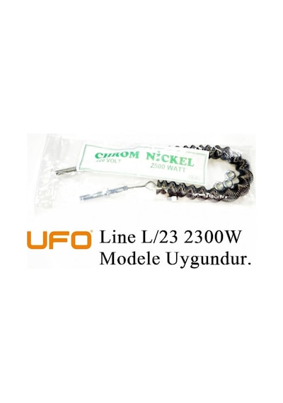 Ufo Line L/23 2300w Modele Uyumlu 2500w İnfrared Soba Isıtıcı Rezistans Teli Yatay