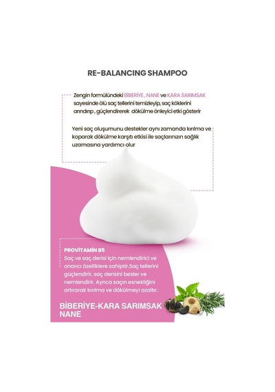Botanica Comfort Dökülme  Güçlendirici Saç Oluşumu Kara Sarımsak Özlü Şampuan 400 ML